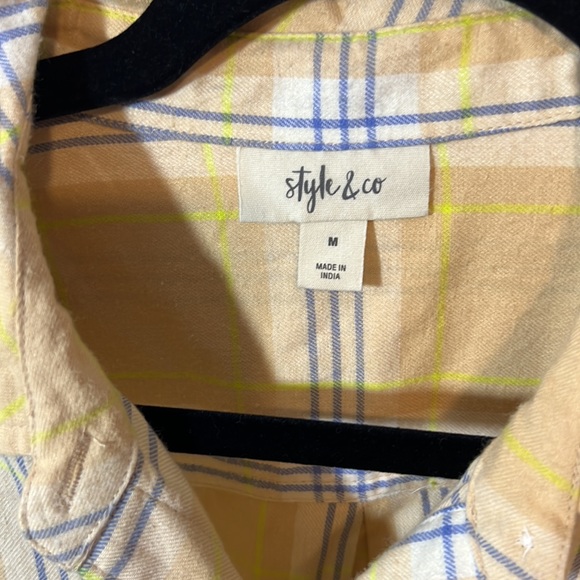 NWT Style & Co Long Sleeve Top - Picture 2 of 6